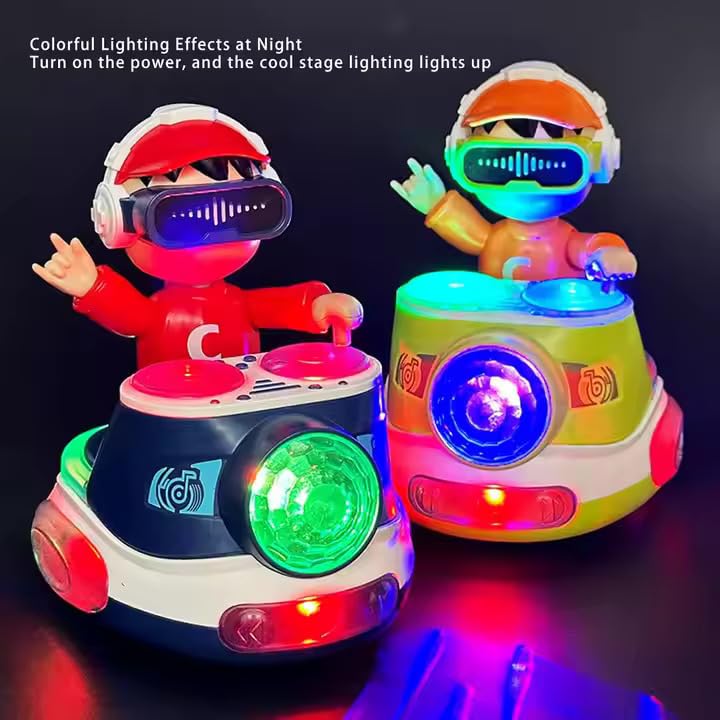 DJ Dancing Robot Toy | Music & Light Show | Fun Interactive Party Bot for Kids