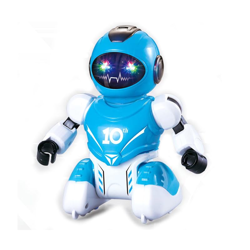 Soccer Robot Soccer Playing Programmable Dancing & Walking Robot for Kids with Lights Style