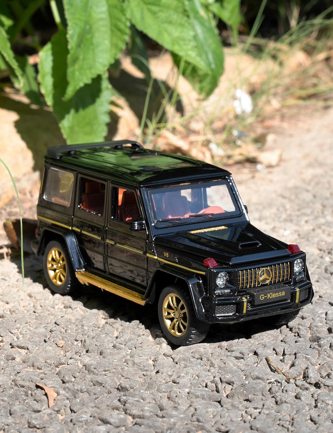 Diecast G-65 Wagon Toy Car Diecast G-65 Wagon Toy Car | Model 1/Benz G63 AMG Model | 1:32 Scale Model Pull-Back Vehicle for Kids & Adults | Toys for Kids - Black