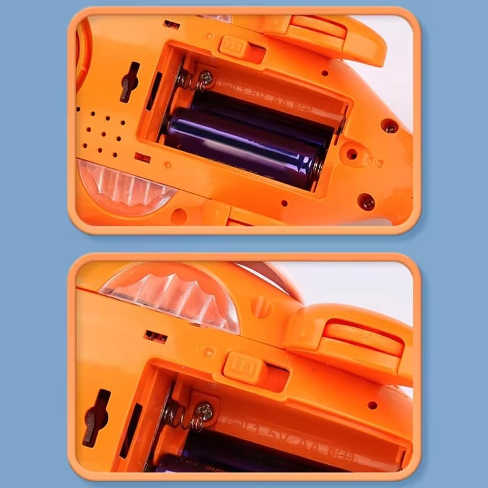 Kids Musical Fish Toy – Bump n Go with Universal Wheels, Blowing Ball, Flashing Lights & Sound, in Multiple Colors