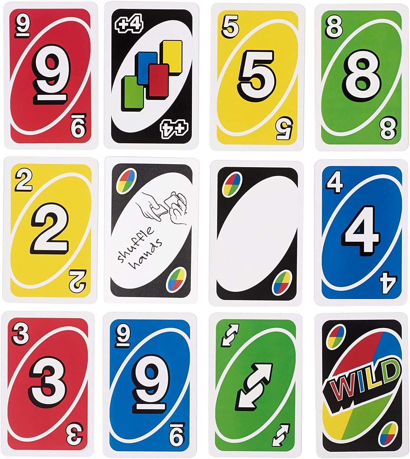 Uno Playing Card Game for 7 Yrs and Above for Adult,Set of 112 Cards, Multicolor