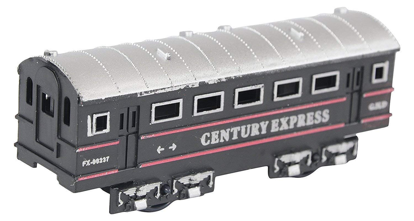 Black Train Toy  13 Pieces Battery Operated Toy Set for Kids  Big Size & Musical Toy Train for Kids