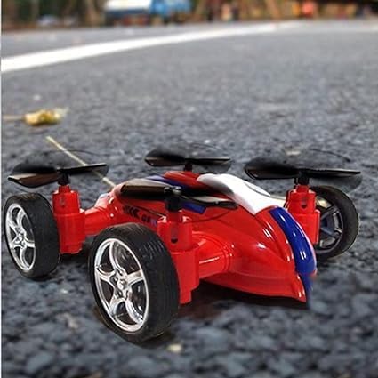 Flying Toy Car, Toy Car for Kids with 360 Rotation, Wing Opening, Sound and Light Toys for KidsBoys – Plastic 1 Pc Multicolor