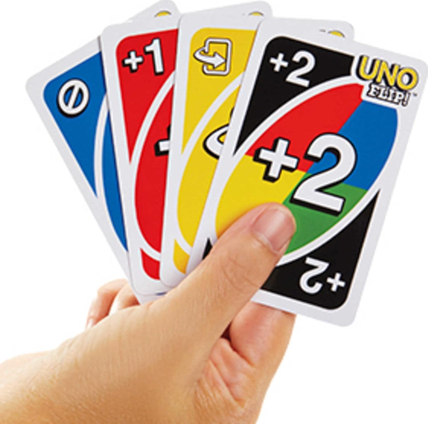 UNO FLIP Card Game with Double-Sided Cards, Family Card Game for Ages 7+, 2-10 Players
